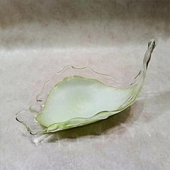 sklenená dekorácia miska