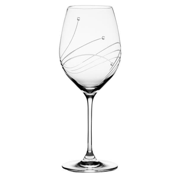 krištáľové poháre na víno