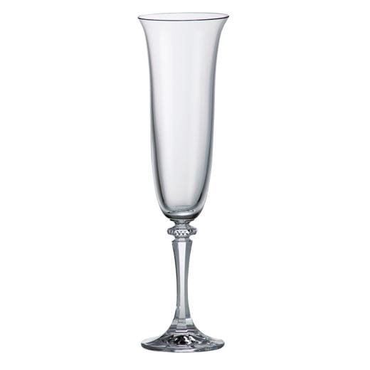 krištáľové poháre na šampanské