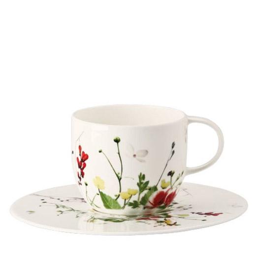 Brillance Fleurs Sauvages - kávová šálka s tanierikom - 